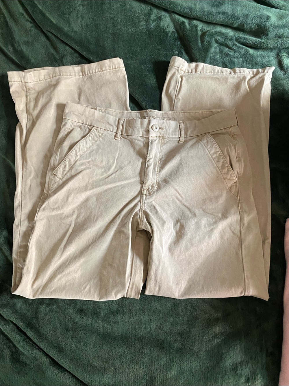 American Eagle Outfitters Light Khaki Chino Pants